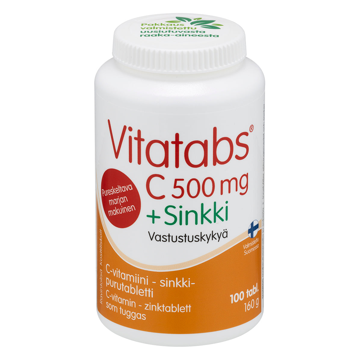 Vitatabs C500mg + Sinkki 100tbl.