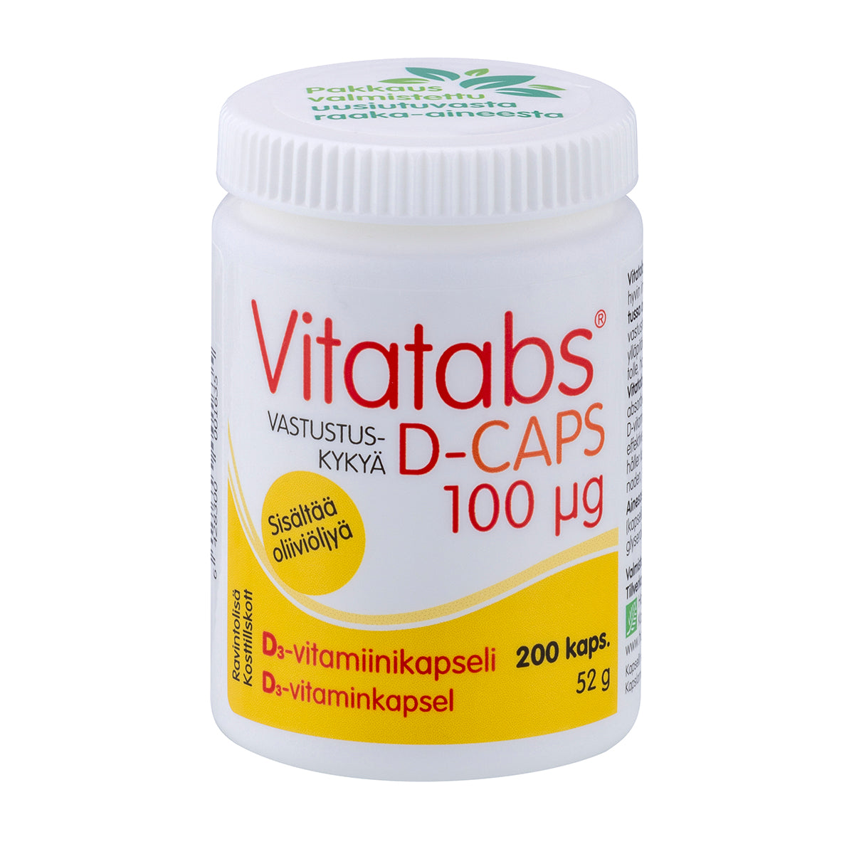 Vitatabs D-Caps 100ug  200 kaps