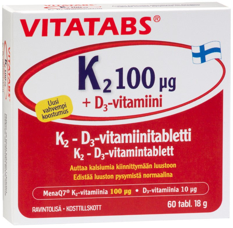 Vitatabs K2 100 µg + D3   60 tabl