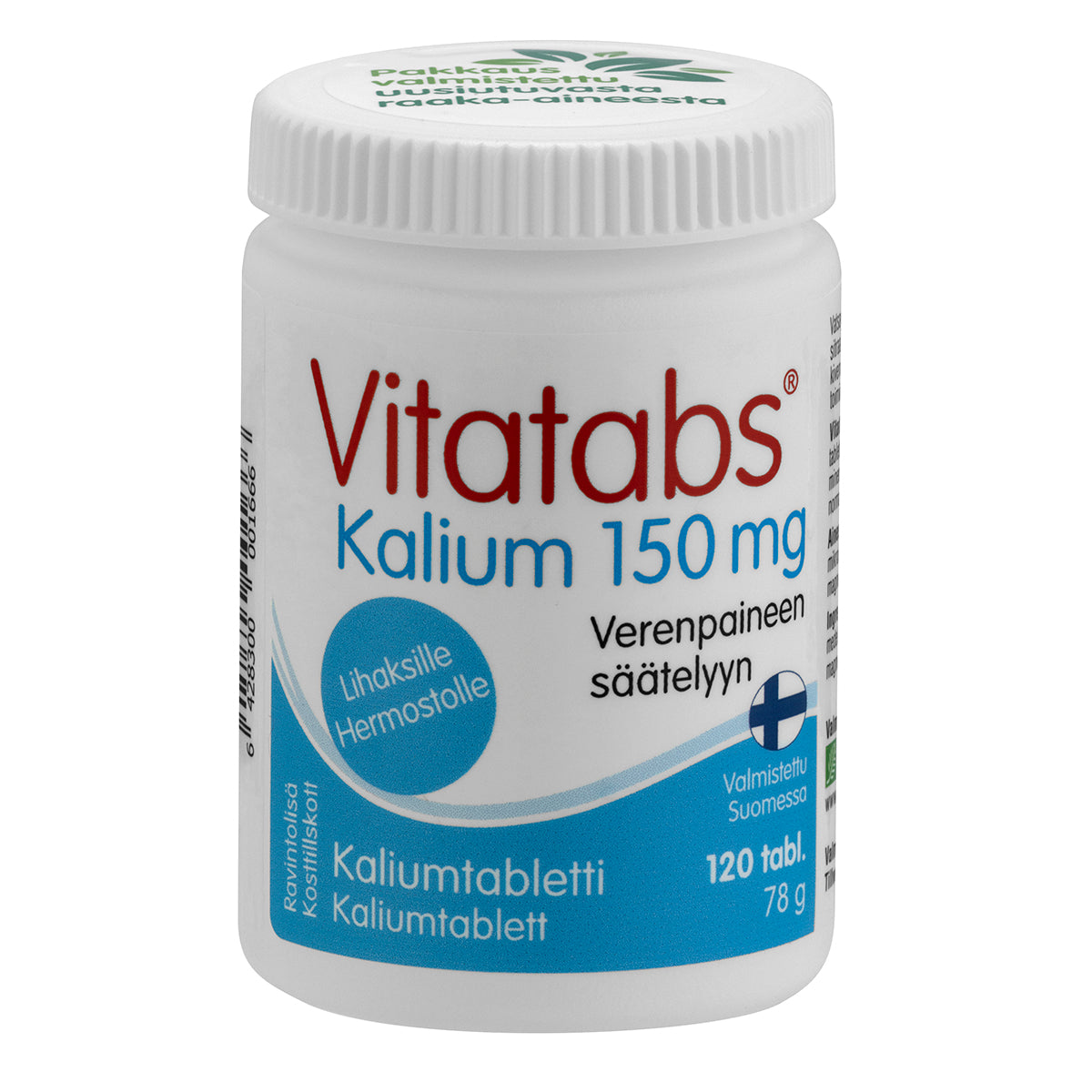 Vitatabs Kalium 120 tabl