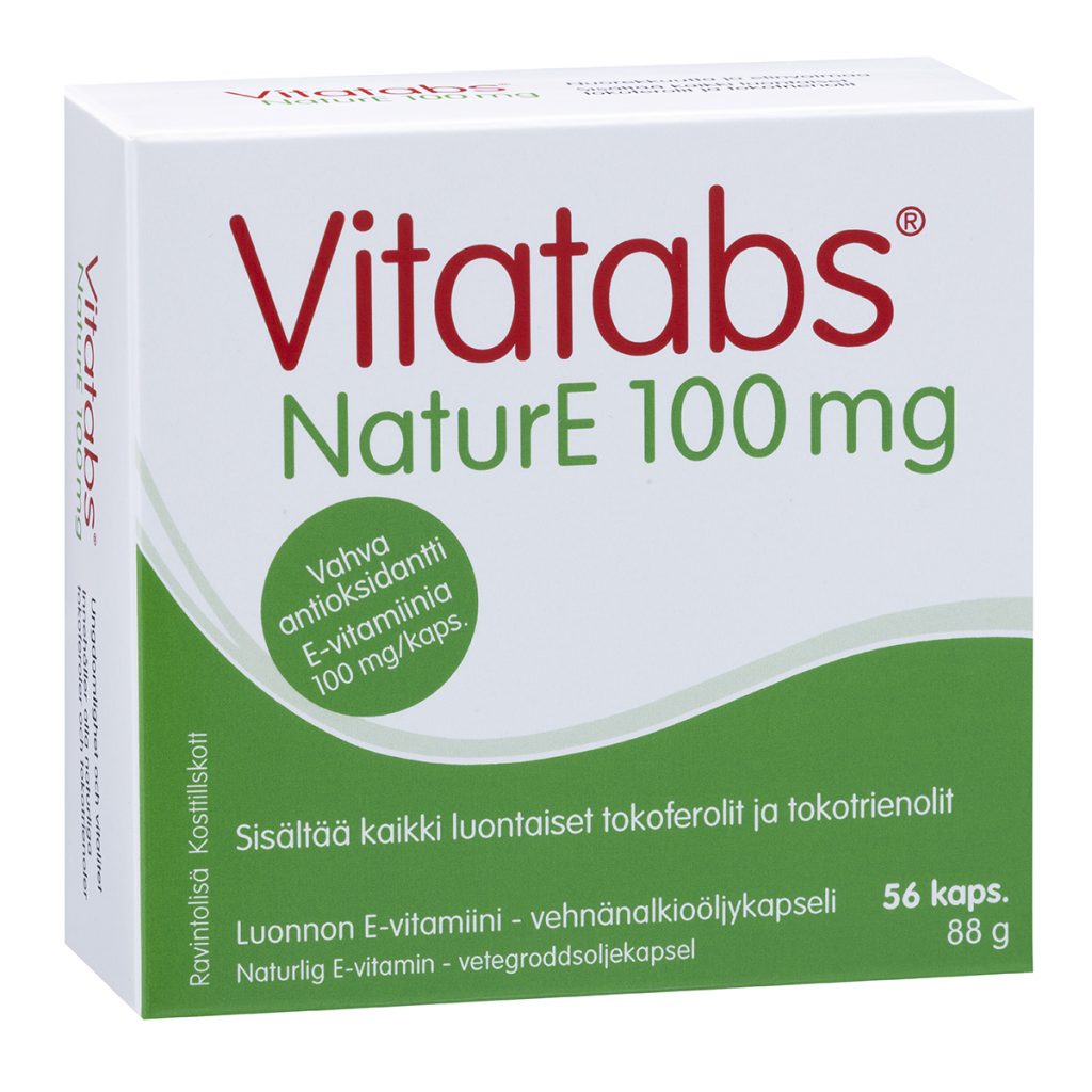 Vitatabs NaturE 100mg 56kps.