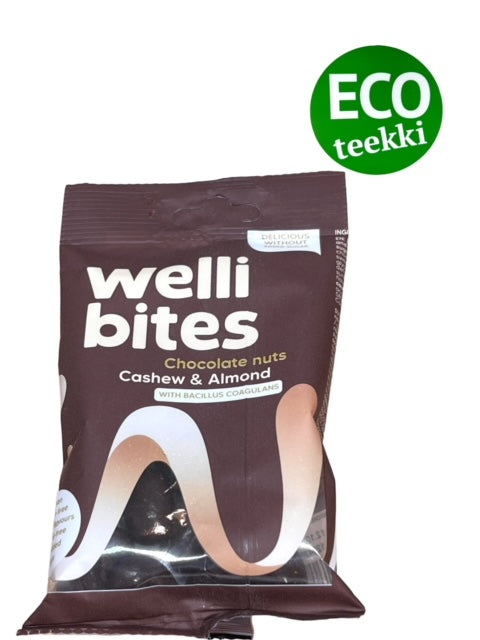 Wellibites Chocolate nuts Cashew&amp;Almond