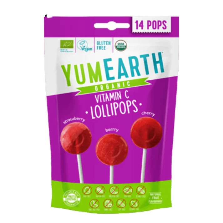 Yumearth luomutikkari 14kpl C-vitaminoit