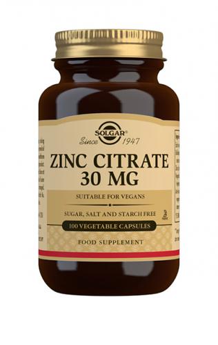 Zinc Citrate 30mg 100kps.