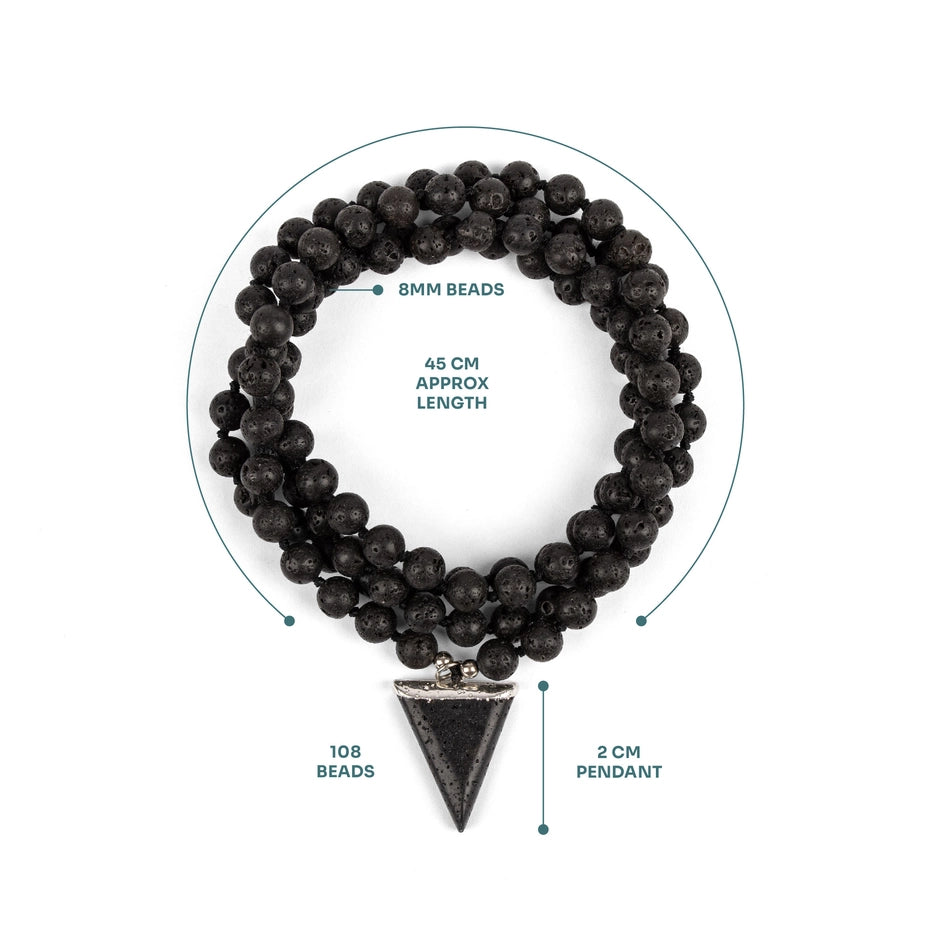 Myga Strenght Bead Necklace