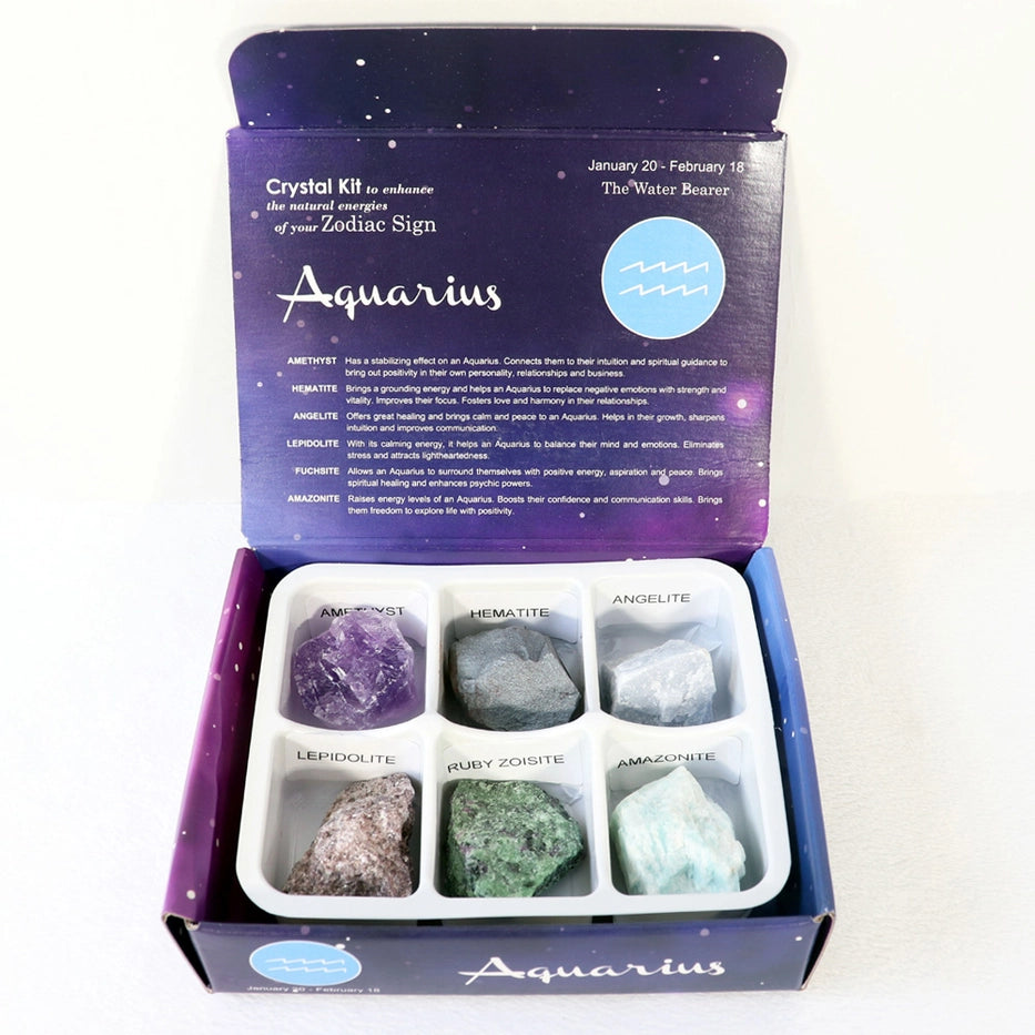 Crystal Kit Aquarius, Horoskooppikivet Vesimies