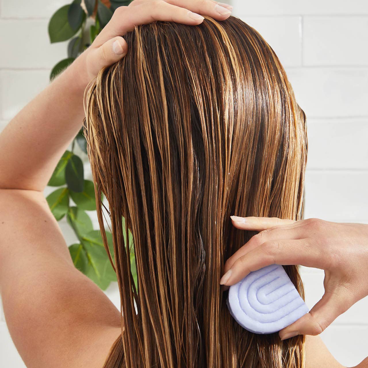Purple Toning Solid Conditioner Bar - Väriä kirkastava hoitoainepala vaaleille ja raidoitetuille hiuksille