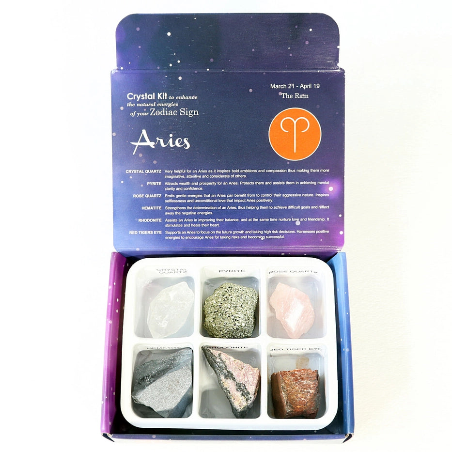 Crystal Kit Aries, Horoskooppikivet Oinas