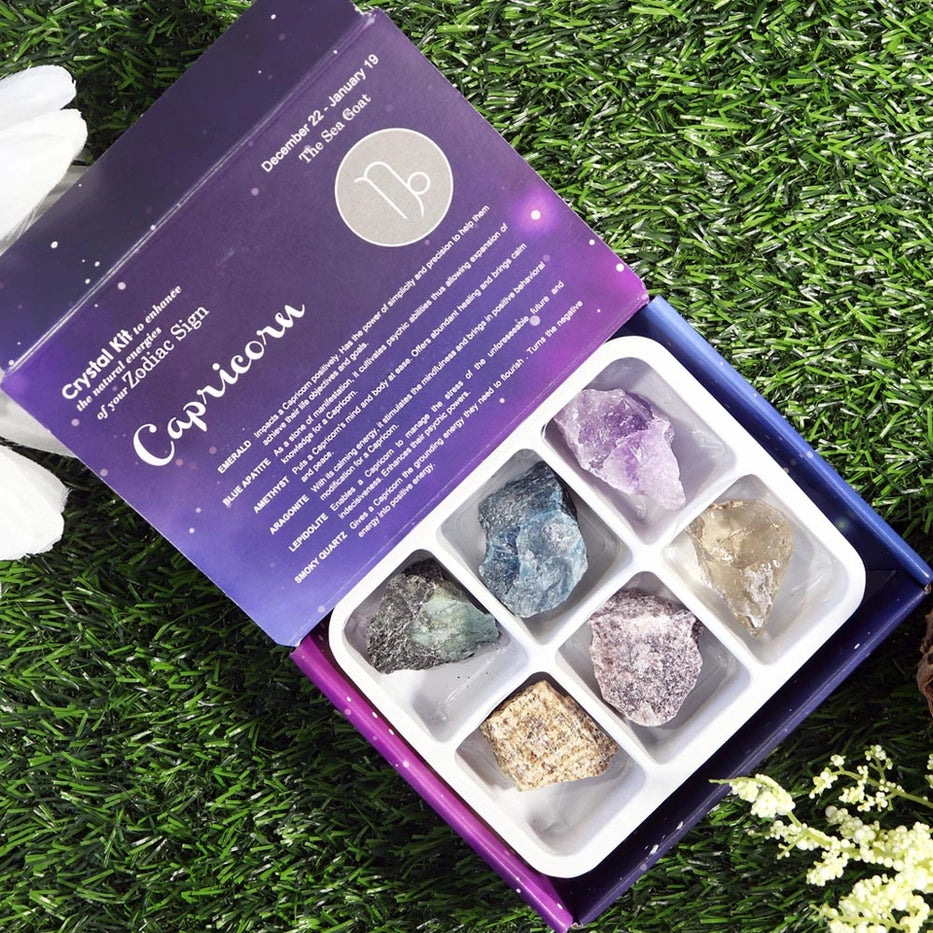 Crystal Kit Capricorn, Horoskooppikivet Kauris