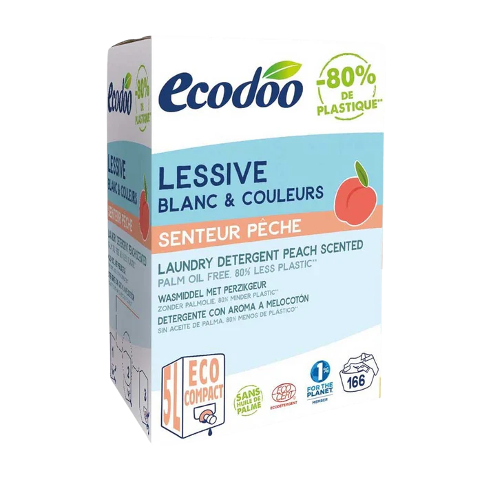 Ecodoo Pyykinpesuaine Persikka 5 L