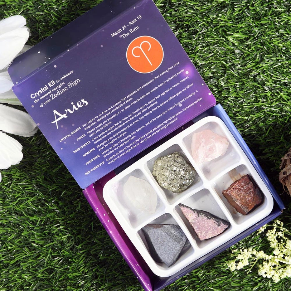 Crystal Kit Aries, Horoskooppikivet Oinas