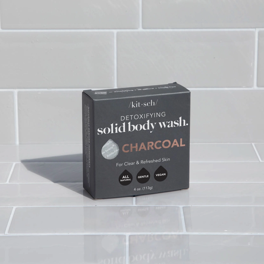 Kitsch Charcoal Solid Body Wash