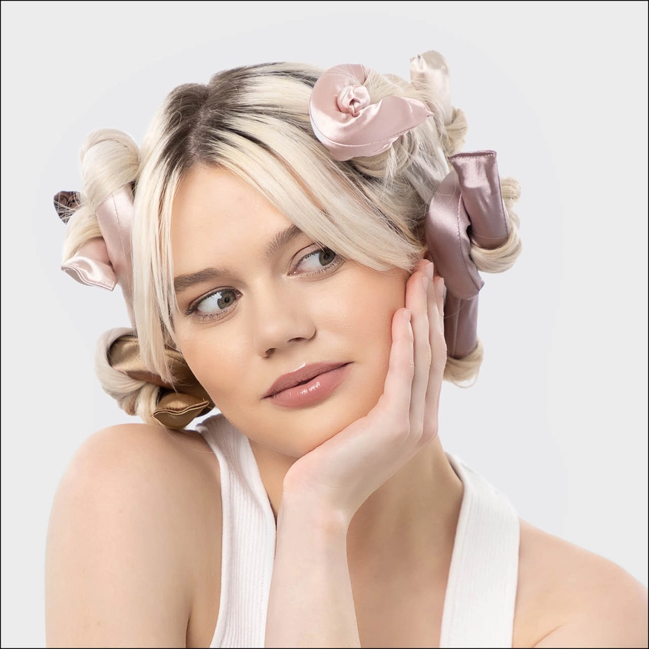 Kitsch Satin Wrapped Flexi rods 6kpl