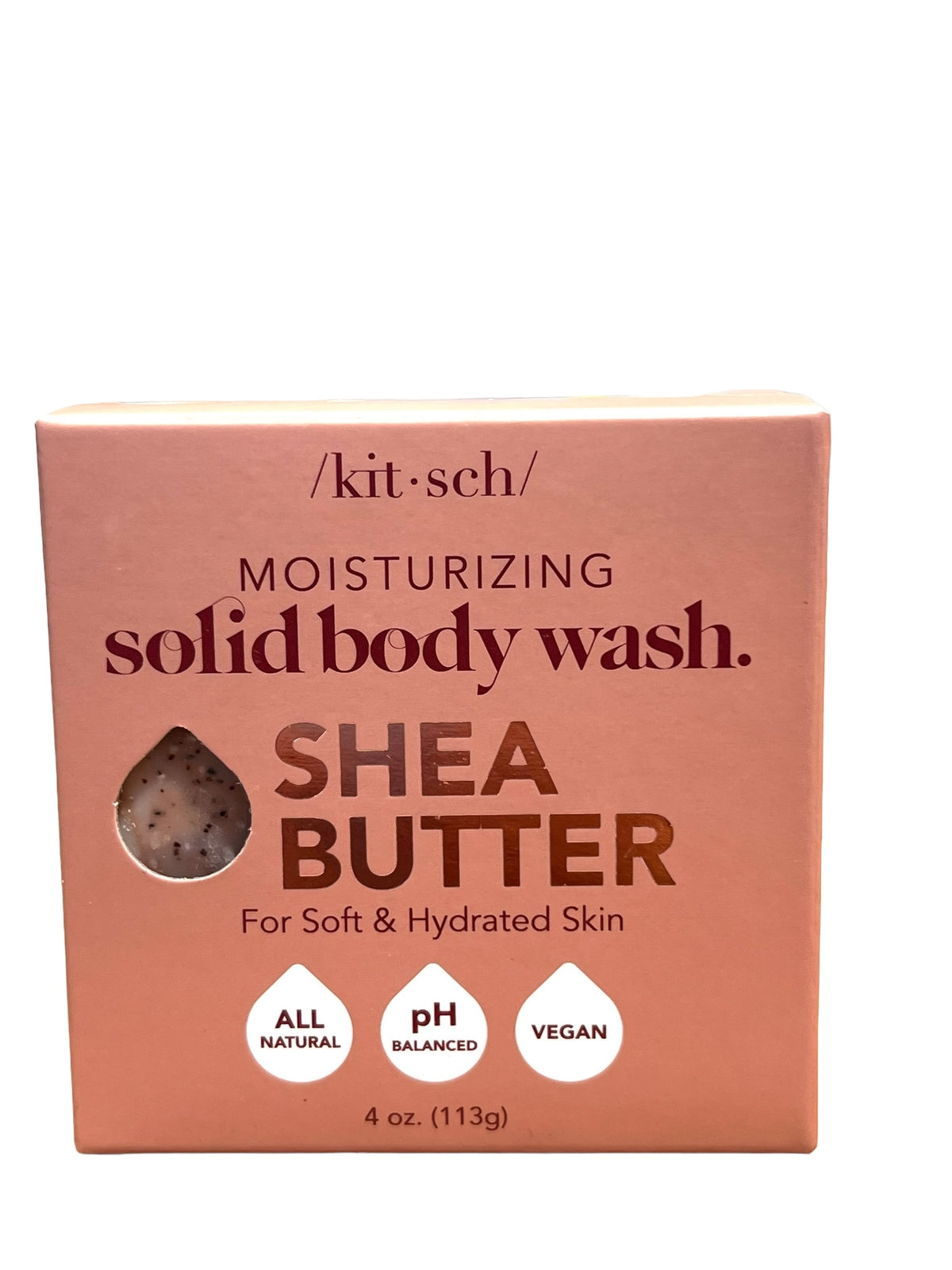 Kitsch Shea Butter Solid Body Wash Bar