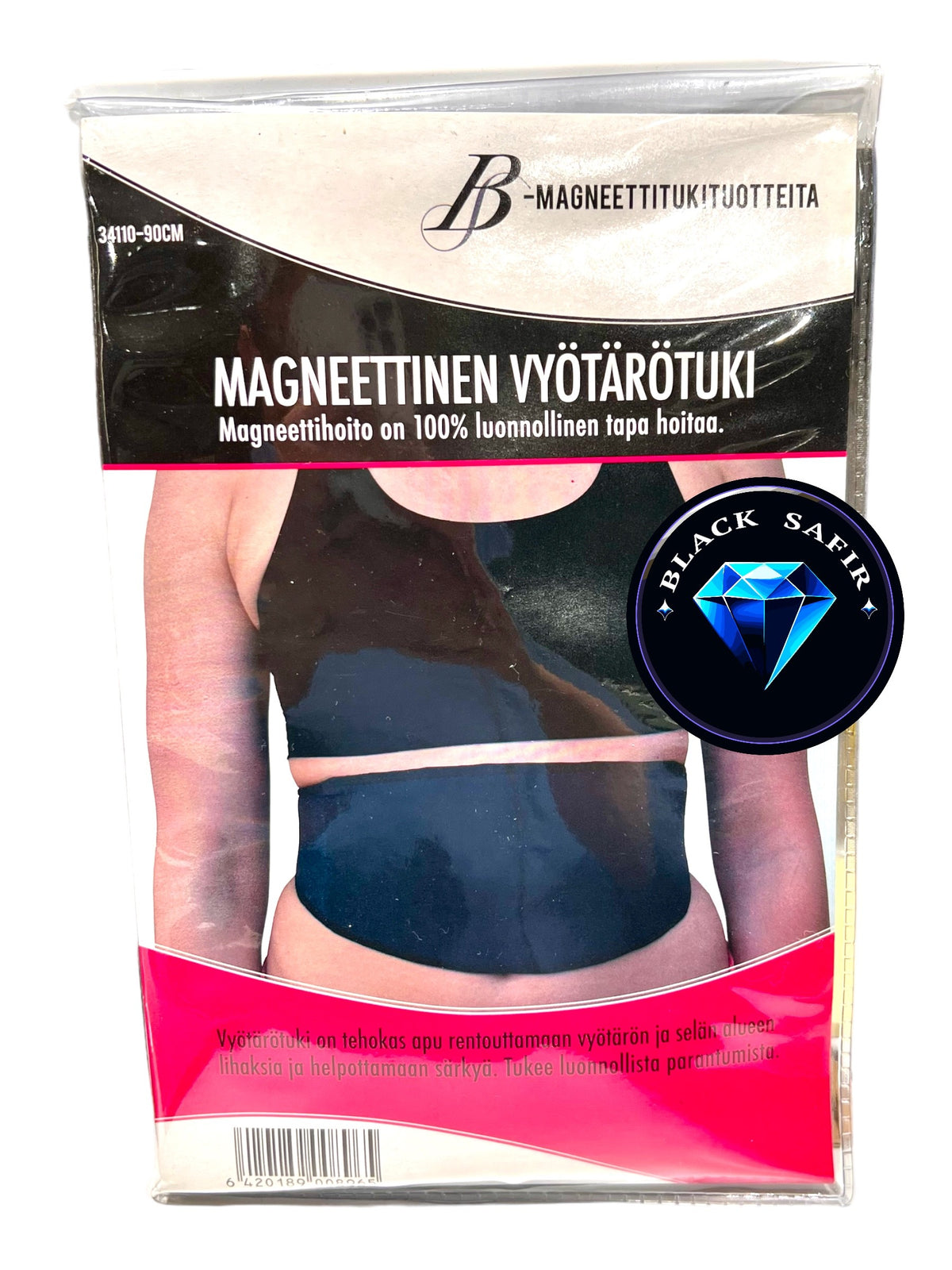 Magneettinen vyötärötuki 100cm