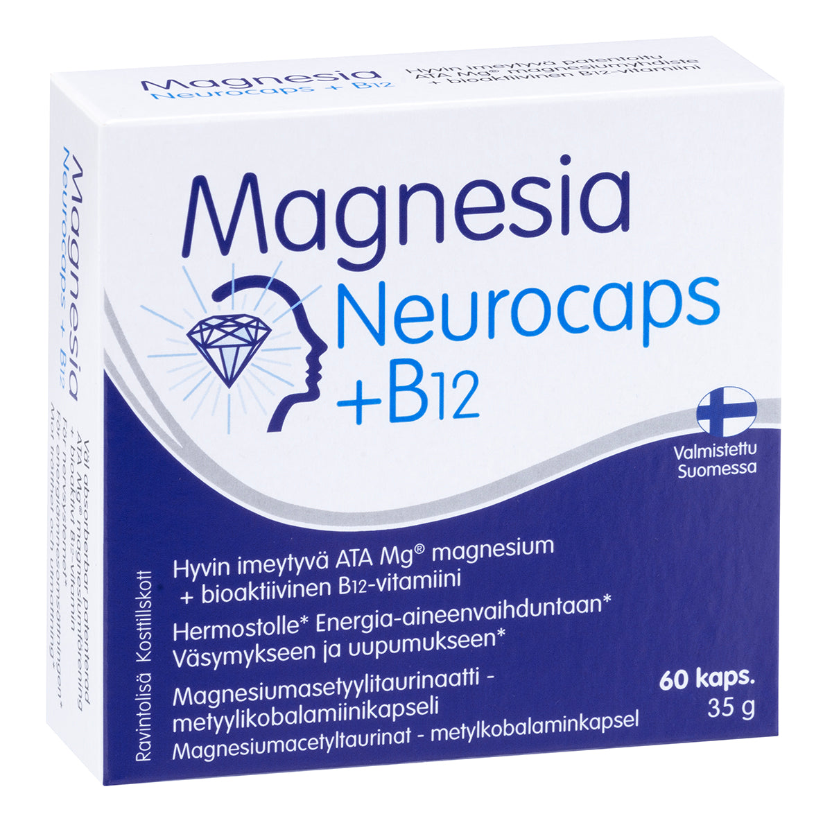 Magnesia Neurocaps + B12 60kps.