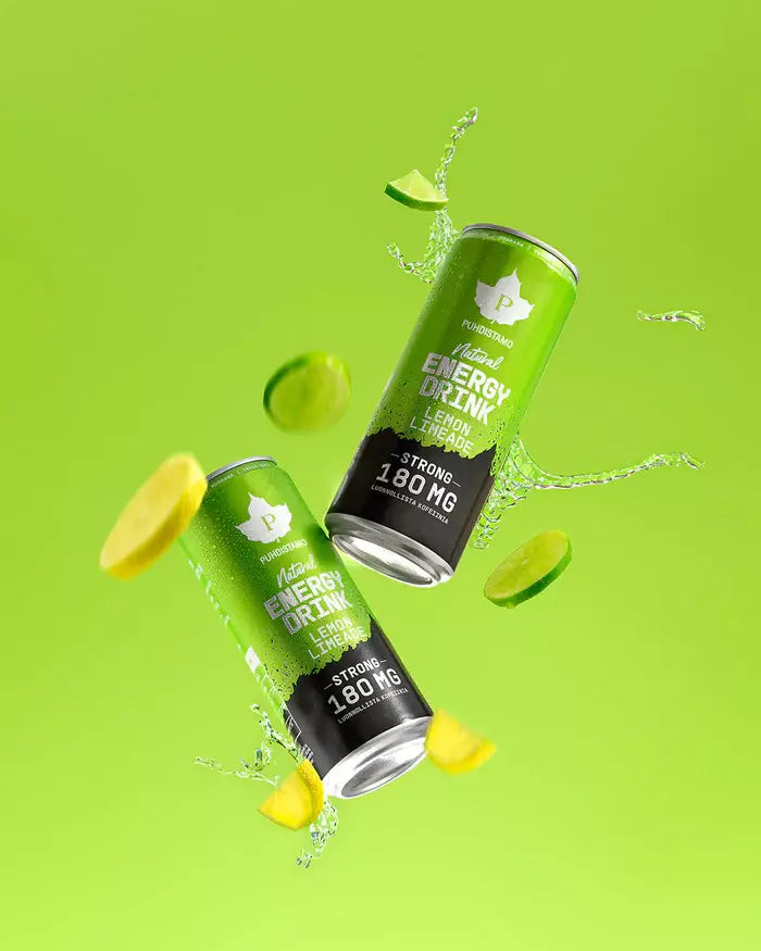 Natural Energy Drink Lemon Limeade 330ml