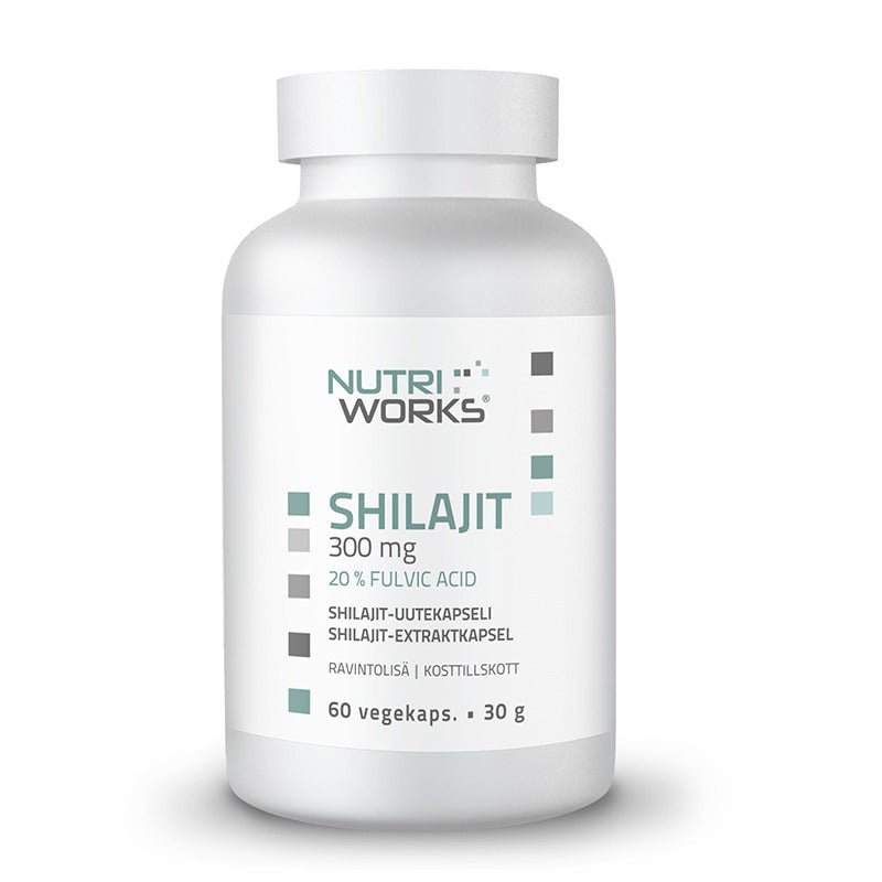 Nutri Works Shilajit 300mg 60kps.