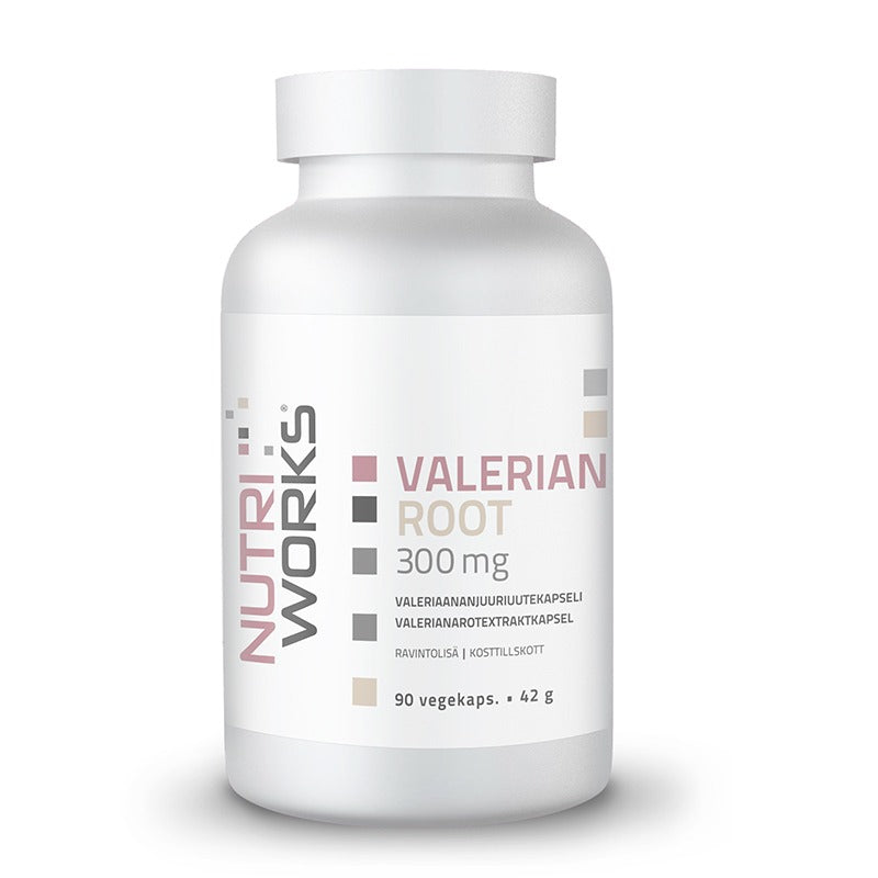 Nutri Works Valerian Root 300mg 90kps.