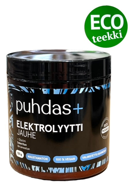 puhdas+ Elektrolyytti jauhe 120g, m:ton