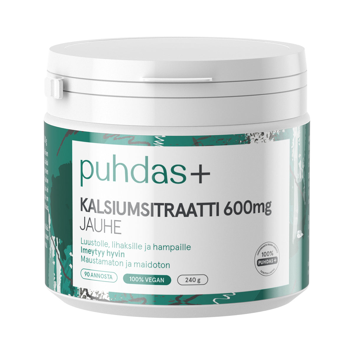 puhdas+ Kalsiumsitraatti 600mg