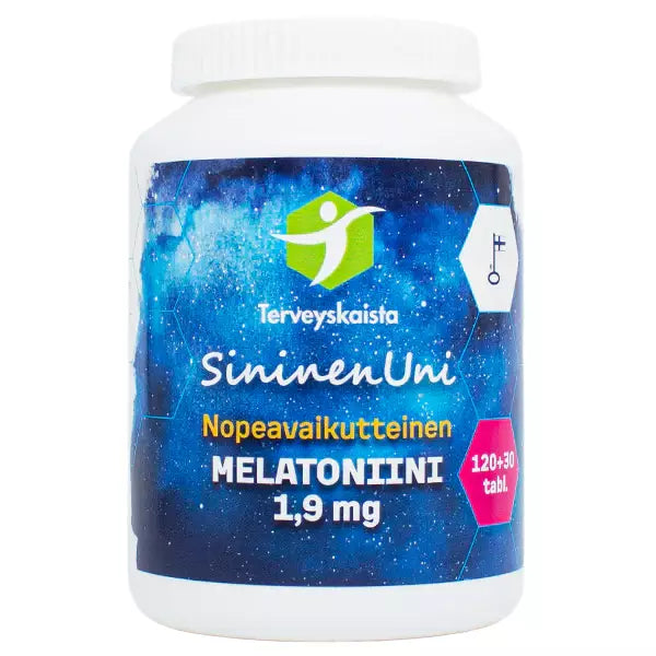 Sininen Uni Melatoniini 1,9mg 150tbl