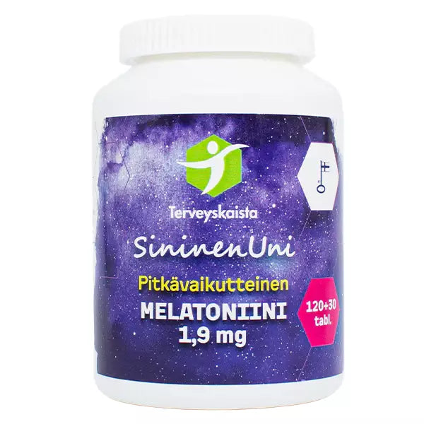 Sininen Uni Melatoniini 1,9mg pv 150tbl