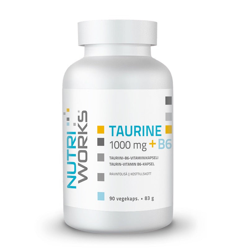 Taurine 1000mg + B6 90kps.