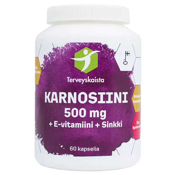 Terveyskaistan Karnosiini 500 mg