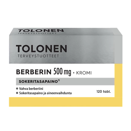 Tolonen  Berberin 500mg + kromi