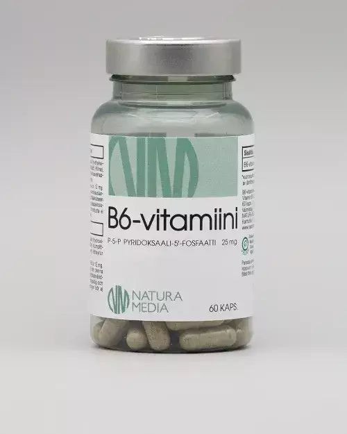 B6-vitamiini 25mg 60kps