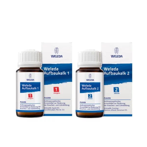 Weleda Aufbaukalk 1 &amp; 2, 45g